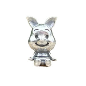 Disney Piglet Winnie-the-Pooh Bracelet Charm Sterling Silver S925